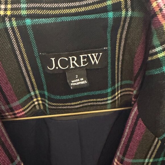 J Crew Suit, Blazer Size 2, Pants Size 4, Worn Once - Picture 2 of 5